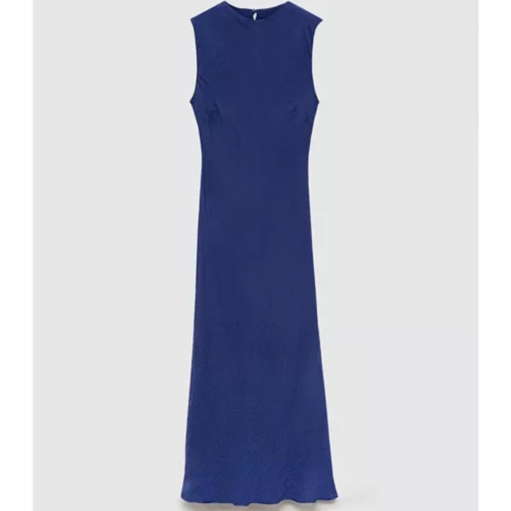 Mango Royal Blue Maxi Dress